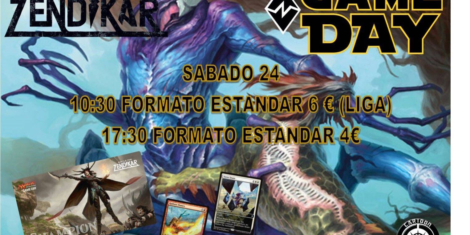 POSTER GAME DAY ZENDIKAR