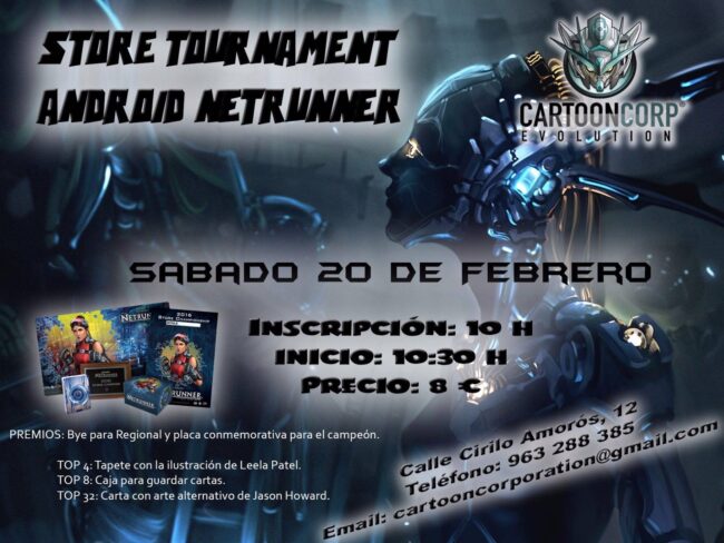 STORE CHAMPION NETRUNNER 2016