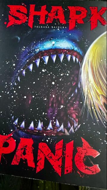 Hoy hablamos de uno de los #mangas de la gran línea de #terror y #suspense que está creando @arechimanga 
Una historia en un único tomo para y que será imprescindible para los amantes de la película de #tiburon