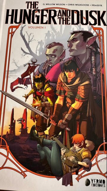 Hoy traemos un #comic de la mano de #yermoediciones  de pura #fantasia
Una historia donde solo los #orcos y los #elfos han sobrevivido y se ven obligados a forjar una alianza