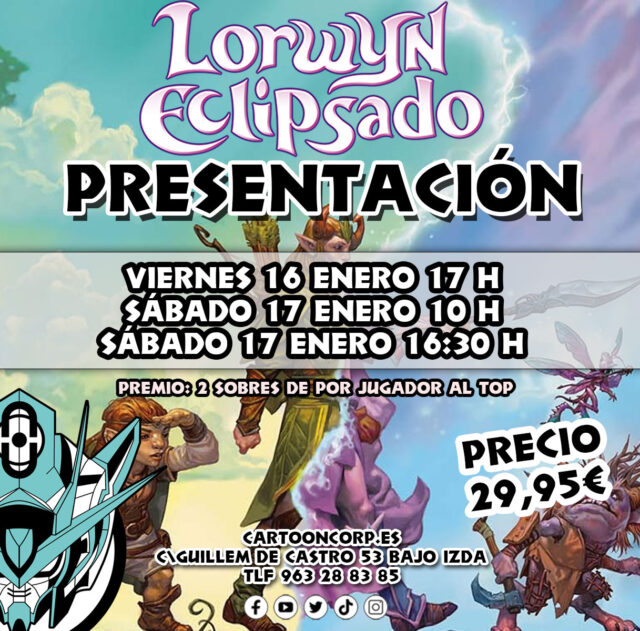 En pocos dias llega Lorwyn, una expansión de Magic the Gathering muy querida y esperada, no dejes pasar la oportunidad de participar en su presentación

👉 https://cartooncorp.es/jolisearch?s=torneo+presentacion