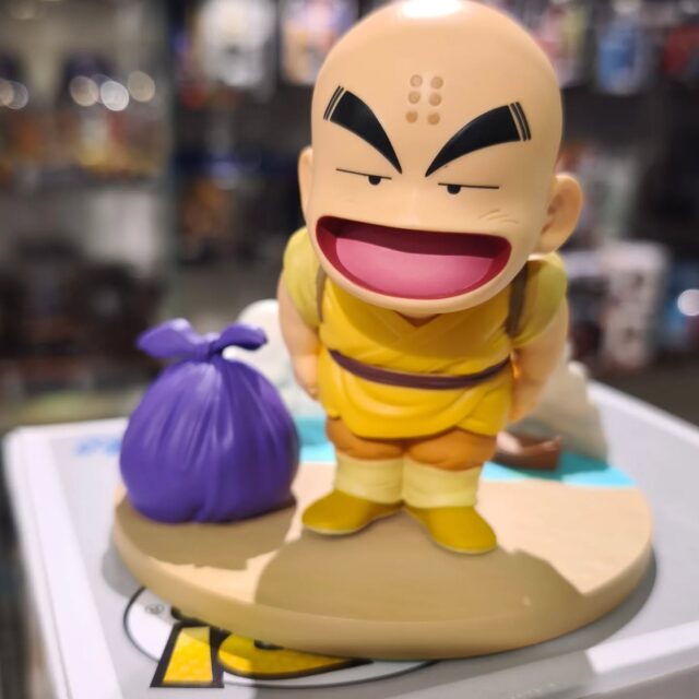 El gran amigo y compañero de #goku en #dragonball, #krillin llega a figura de #banpresto de la gama #history