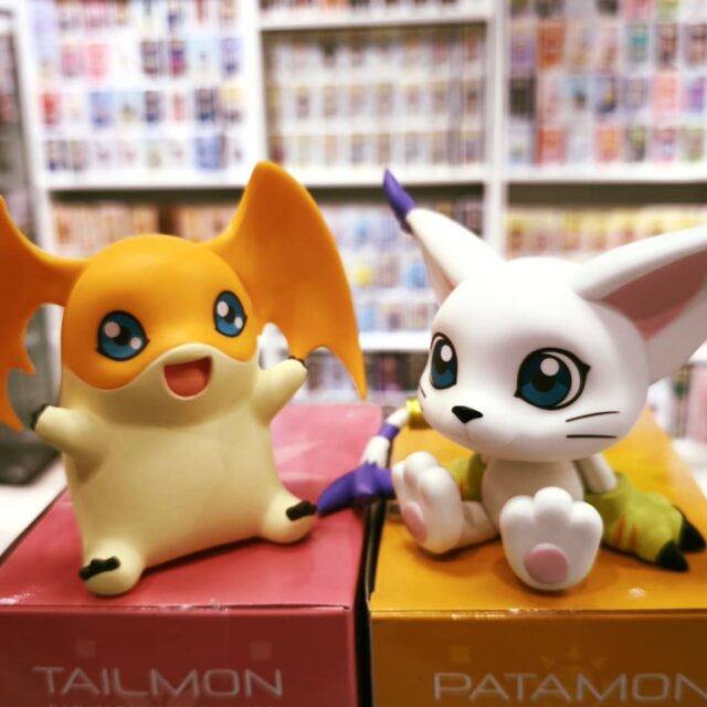 Llegan las nuevas figuras de #digimon 
#Patamon y #Gatomon son tan adorables que estan dispuestos a ir a tu casa a decorar tus estanterias

👉 https://cartooncorp.es/jolisearch?s=digimon+sofvimates