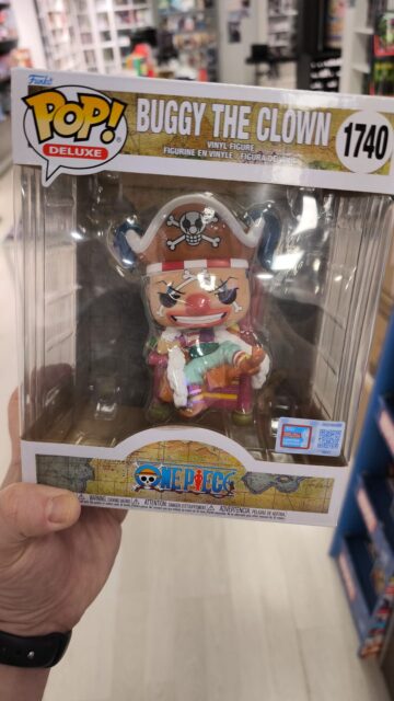 Llega el #payaso más temido del mar
Buggy de #onepiece sentado en su trono te será imprescindible para tener toda tu colección y poder saber que es el tesoro tras el que van Luffy y sus nakamas