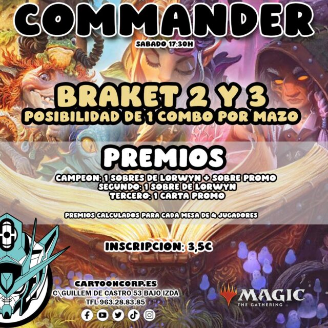 Ya esta abierta la inscripción de plazas para los torneos de esta semana
Si quereis divertiros jungando no dudeis en pasaros

¡ Dentro de nada llega la nueva expansión de Tortugas Ninja ! Inscríbete en la presentación que tiene un descuento irresistible 

👉 https://cartooncorp.es/jolisearch?s=torneo+trc