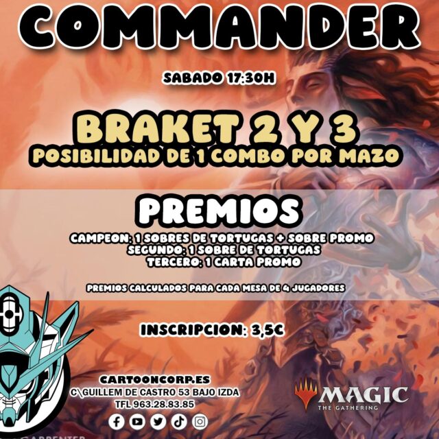 sYa están disponibles las reservas para las plazas de los torneos de esta semana de Magic the Gathering

👉 https://cartooncorp.es/jolisearch?s=torneo+trc