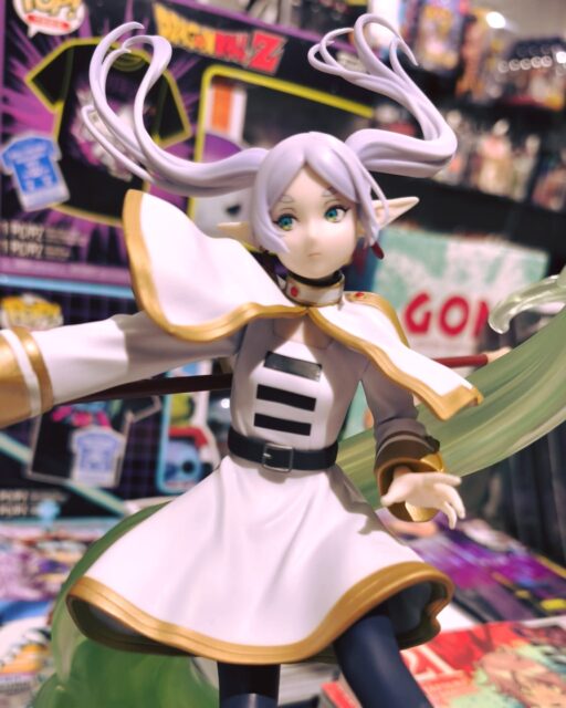 Ya puedes tener en tu estanteria y tu colección a la gran #elfa #Frieren desatando todo su poder
Una espectacular figura que necesitas y lo sabes