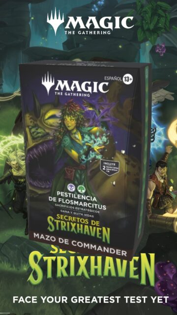 Hoy le echamos un vistazo al mazo de #commander de #magicthegathering Pestilecia de Flomarcitus, de la nueva colección de #strixhaven 

Si lo quieres pasate por la tienda en Guillem de Castro 53 o por nuestra web cartooncorp.es