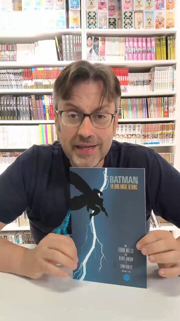 Regresa a la grapa uno de los #comics más representativos de #batman Dark Night Return, si el Dk de Frank Miller