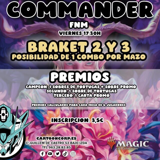 Después de una intensa semana de presentaciones con la salida de el Hobbit de Magic the gathering ¿Qué nuevas cartas has incluido en tus barajas? Ven a ponerlas a prueba 

👉 https://cartooncorp.net/busqueda?controller=search&s=torneo&q=Categor%C3%ADas-TORNEOS