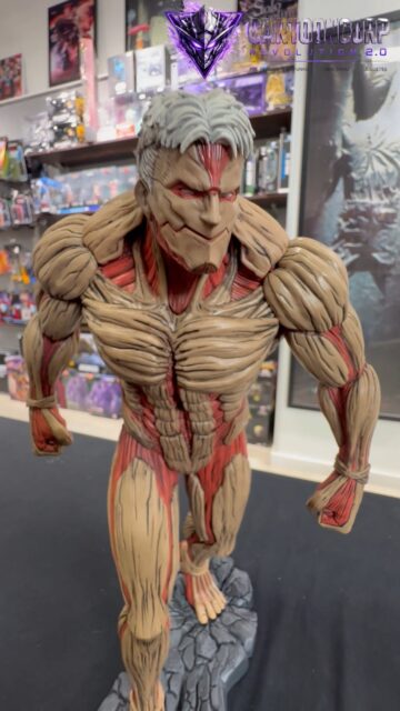 Hoy vemos unas cuantas figuras que tenemos en las vitrinas listas para que adornen y le den un toque especial a tu colección
Cual es tu favorita Titan acorazado, Buu o Guts? 

https://cartooncorp.net/295-merchandising-friki-y-figuras-de-series