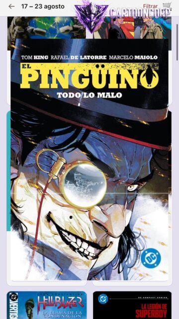 Llegan las novedades de #comic y  #manga de la semana, pasate a por las tuyas

👉 https://cartooncorp.net/468-tienda-de-comics-en-valencia