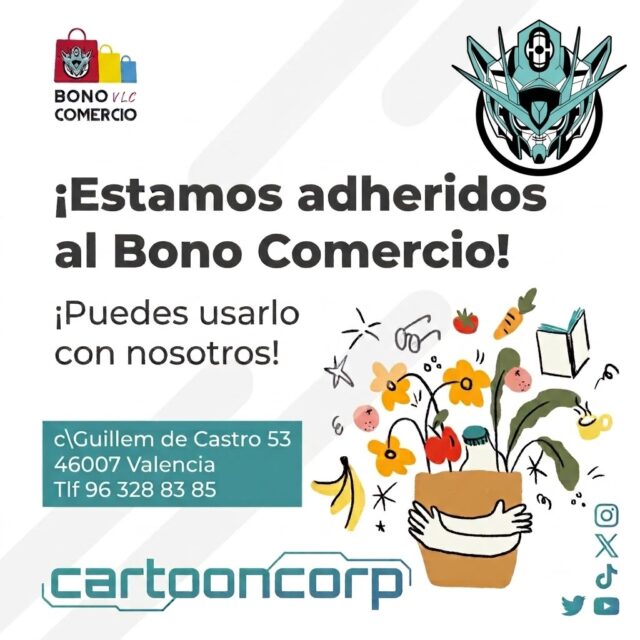¡¡¡ ESTAMOS ADERIDOS AL BONO COMERCIO !!!