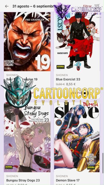 Mis favoritos de esta semana en Cartoon Corps #comics #unboxing #coleccion 

¡Echa un vistazo a este unboxing de cómics con las últimas novedades de DC y Marvel!

Repasamos lanzamientos imperdibles como Absolute Batman y la nueva entrega de Mariposa Mental Ninja. Si buscas lecturas recomendadas para tu colección, aquí tienes una selección variada que incluye Edens Zero y Killer Peter.

Suscríbete al canal para no perderte ningún análisis de nuestras novedades DC y cómics Marvel favoritas. 

La Quiero ▶ https://cartooncorp.net/468-tienda-de-comics-en-valencia