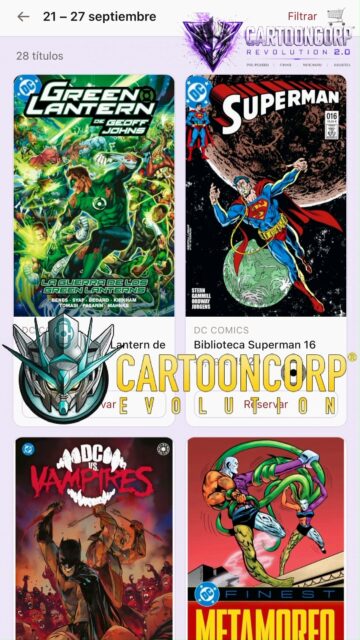 ¡Increíbles estrenos de cómics esta semana! #comics #coleccionismo 

¡Echa un vistazo a las últimas novedades cómics que acaban de llegar!

Preparamos una semana cargada de títulos imprescindibles de DC comics y las mejores series de cómics Marvel. Descubre estas joyas europeas y americanas antes de que se agoten en nuestra tienda.

Reserva tus favoritos ahora mismo a través del enlace de abajo.

👉 https://cartooncorp.net/468-tienda-de-comics-en-valencia