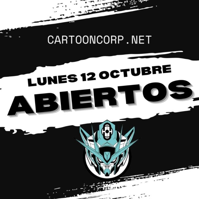 El Lunes 12 estaremos abiertos en nuestro horario habitual