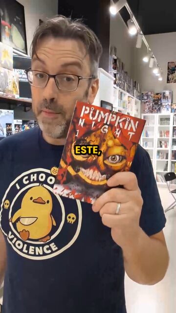Llega Halloween y, si os apetece leer algo de miedo estas noches, aquí van unas cuantas recomendaciones 🎃

Pumpkin Night y Freak Island son lo nuevo de Arechi este mes. Y si aún no los tenéis, no perdáis de vista Inmortalidad y castigo, Smiley y Princesa Parásito.

¿Cuál os llevaríais primero?

Los tenéis en la tienda, en Guillem de Castro 53, o en cartooncorp.net

👉 https://cartooncorp.net/573-comics-manga?q=Marca-ARECHI

#halloween #manga #mangaterror #arechimanga #pumpkinnight #freakisland #smiley #princesaparasito #cartooncorp #valencia