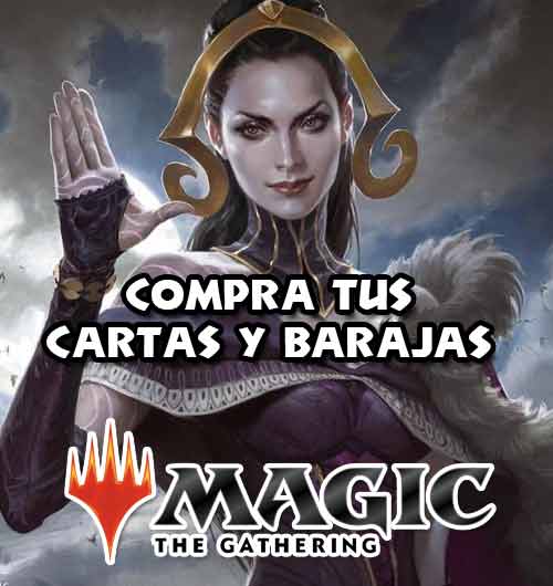 Compra tus cartas y barajas de magic the gathering barato
