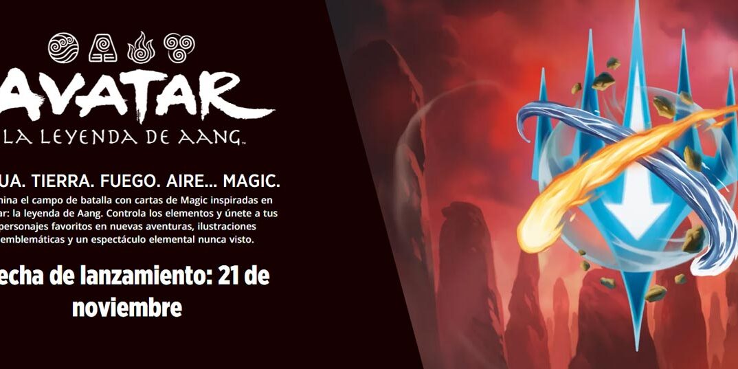 magic the gathering con avatar la leyenda de aang