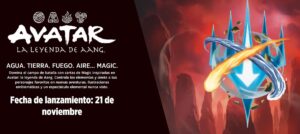 magic the gathering con avatar la leyenda de aang