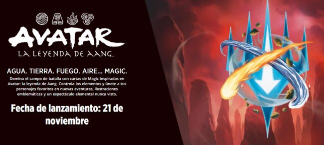 magic the gathering con avatar la leyenda de aang
