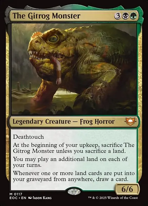 The Gitrog Monster commander braket 2 y 3 cartooncorp.es