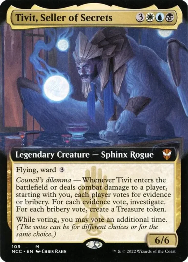 commander cartooncorp.es Tivit Seller of Secrets