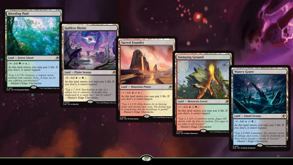 shocklands en magic the gathering cartooncorp