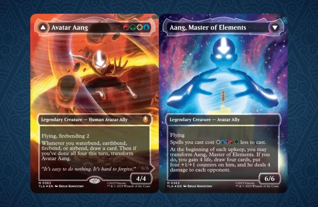 spoilers de cartas de magic the gathering avatar la leyenda de aang