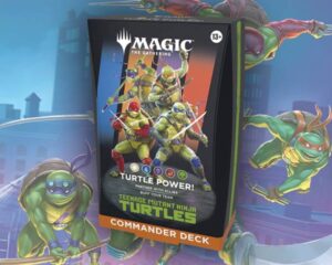 mazo de commander magic the gathering turtle power