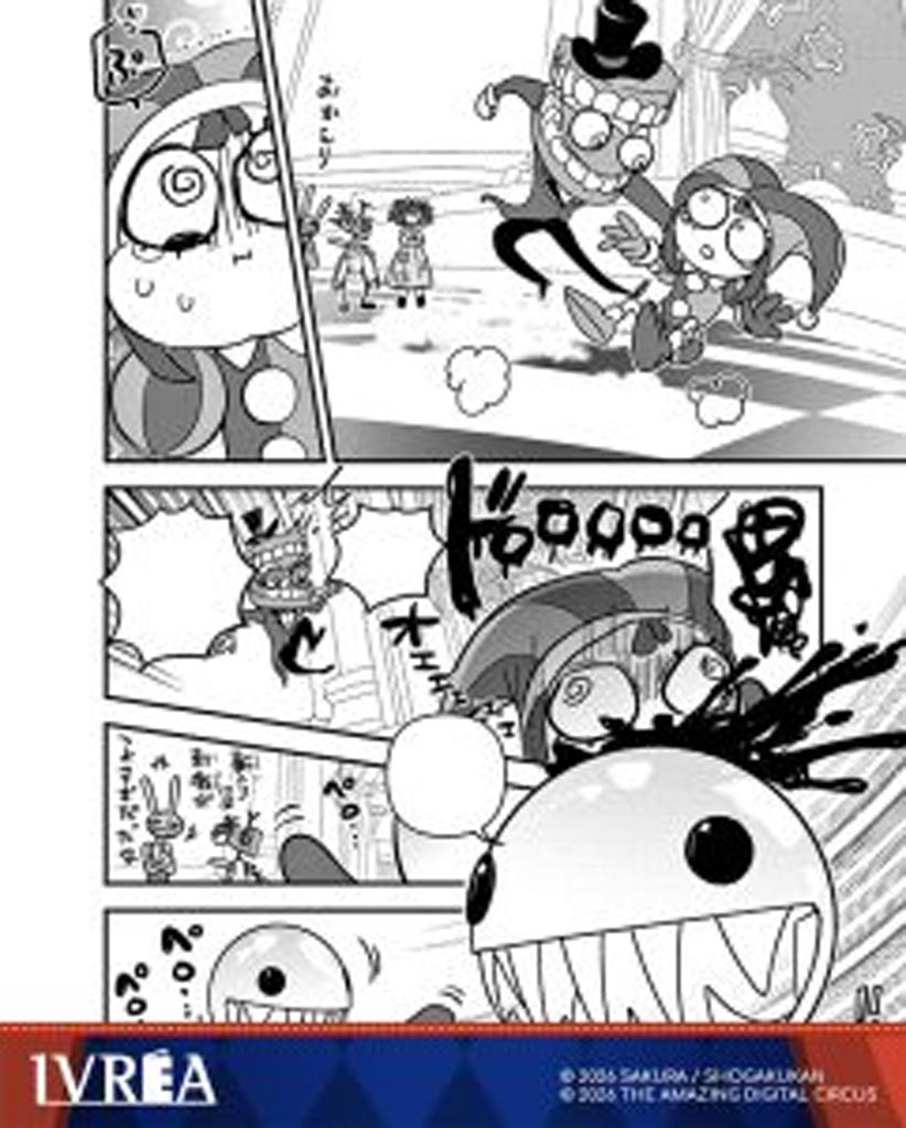 The Amazing Digital Circus manga páginas Glitch Productions Gooseworx Ivrea 2026