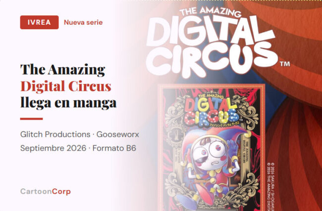 digital circus manga ivrea novedad cartooncorp
