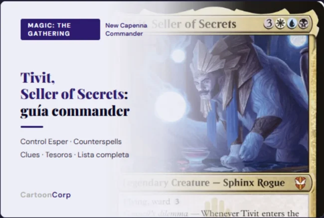 commander Tivit Seller of Secrets cartoocorp.es