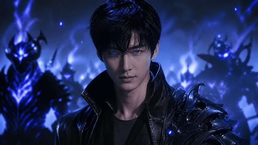 Solo Leveling live action Netflix 2026 Byeon Woo-seok Sung Jinwoo poster oficial