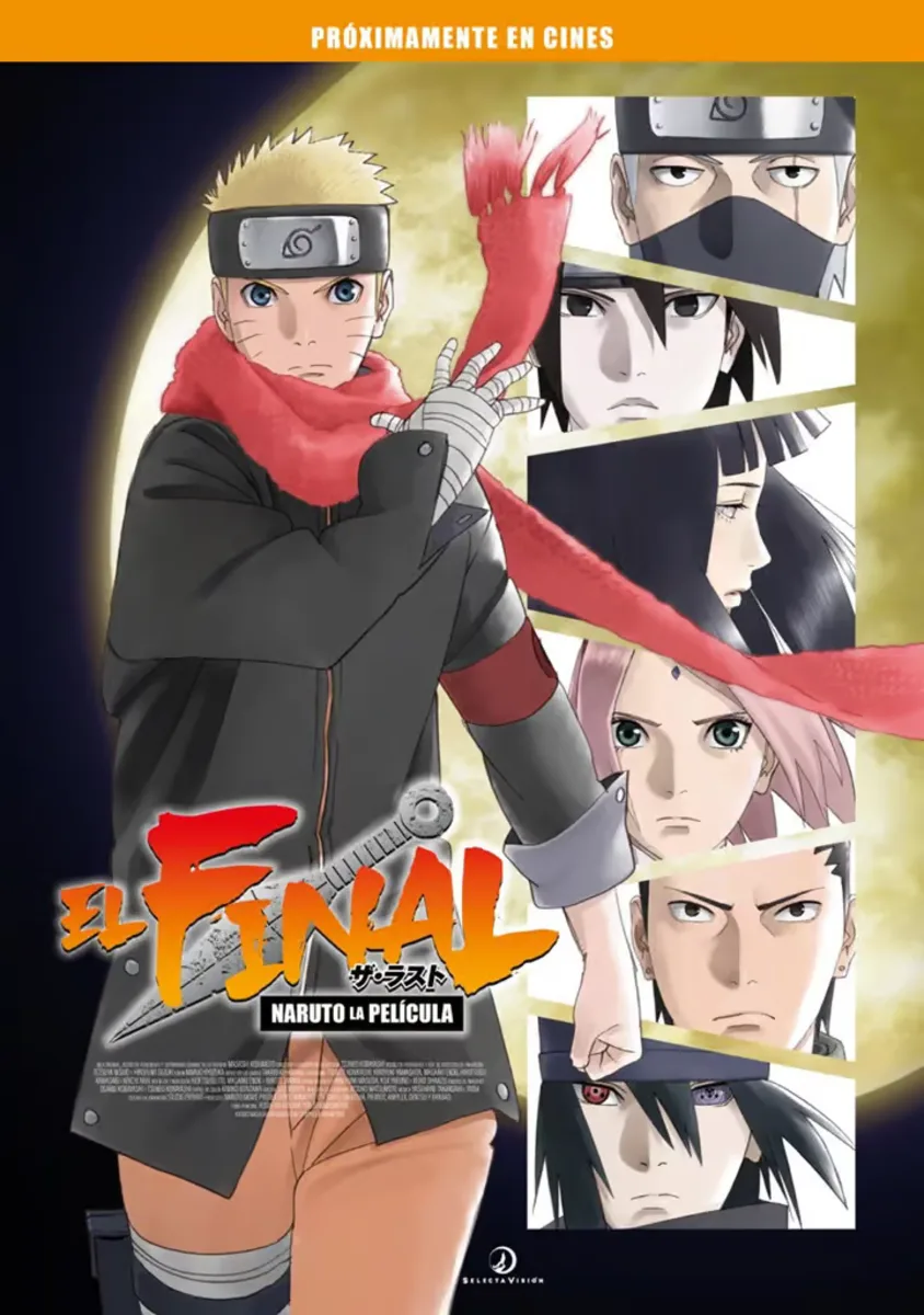 El Final: Naruto la Película — Selecta Visión · Octubre 2026 El Final Naruto la Película cartel oficial cines España octubre 2026